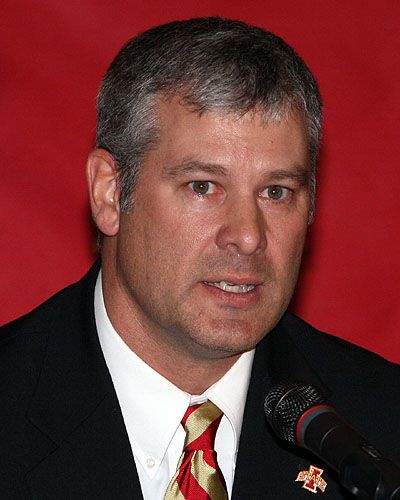 Paul Rhoads, head coach at Iowa State
