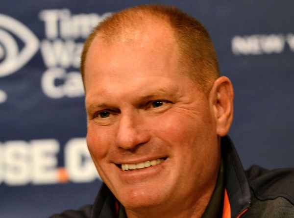Scott Shafer, head coach at Syracuse