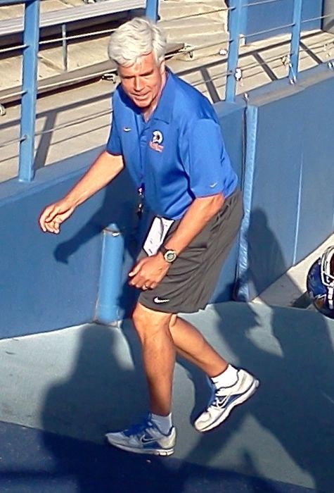 Greg Robinson, head coach at Syracuse