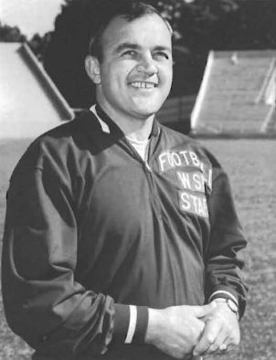 Bert Clark, head coach at Washington State