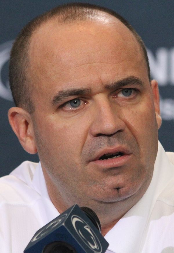 Bill O'Brien, head coach at Penn State and Boston College