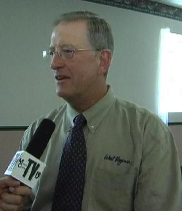 Bill Stewart, head coach at West Virginia