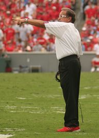 Chuck Amato, head coach at NC State