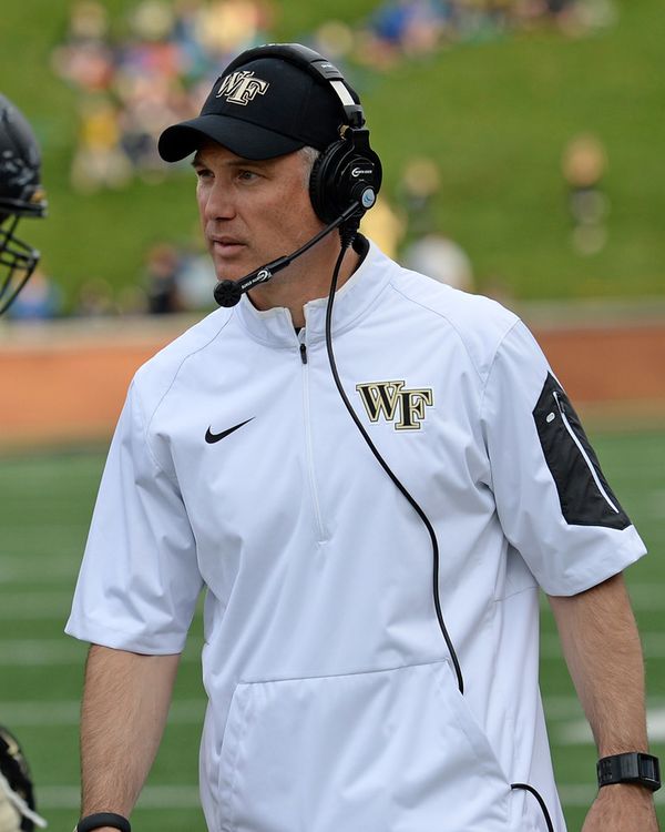 Dave Clawson, head coach at Bowling Green and Wake Forest