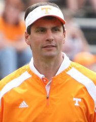 Derek Dooley, head coach at Louisiana Tech and Tennessee