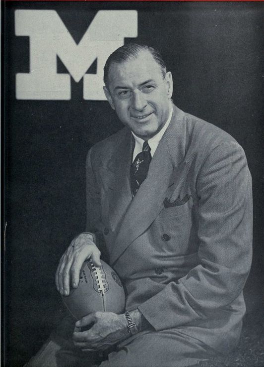 Fritz Crisler, head coach at Minnesota, Princeton and Michigan