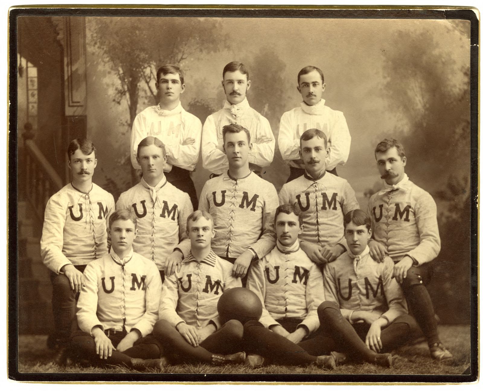 Football Team Photo, 1887