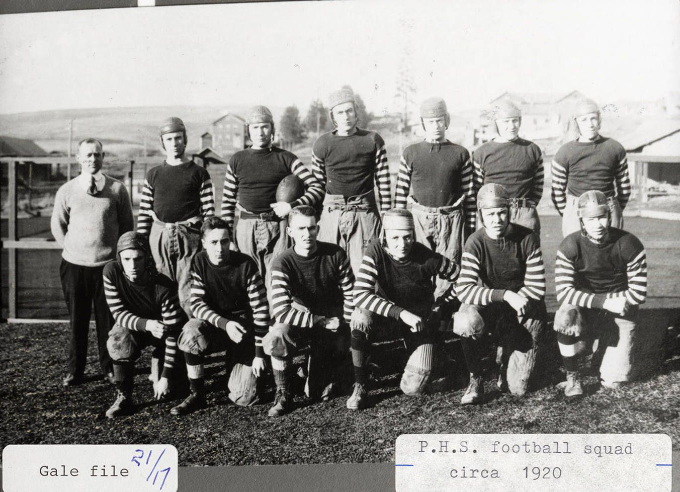 P.H.S. Football Squad