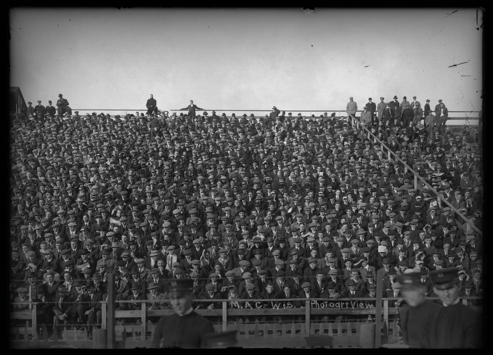 UW vs. Michigan Agricultural (Michigan State) football game