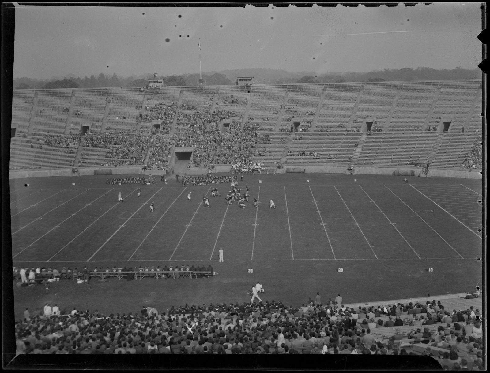 Football game, Yale vs. Springfield
