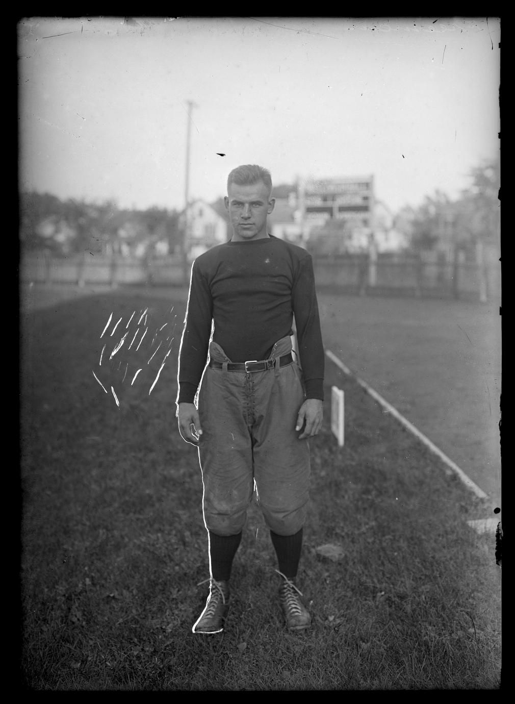 UW football player