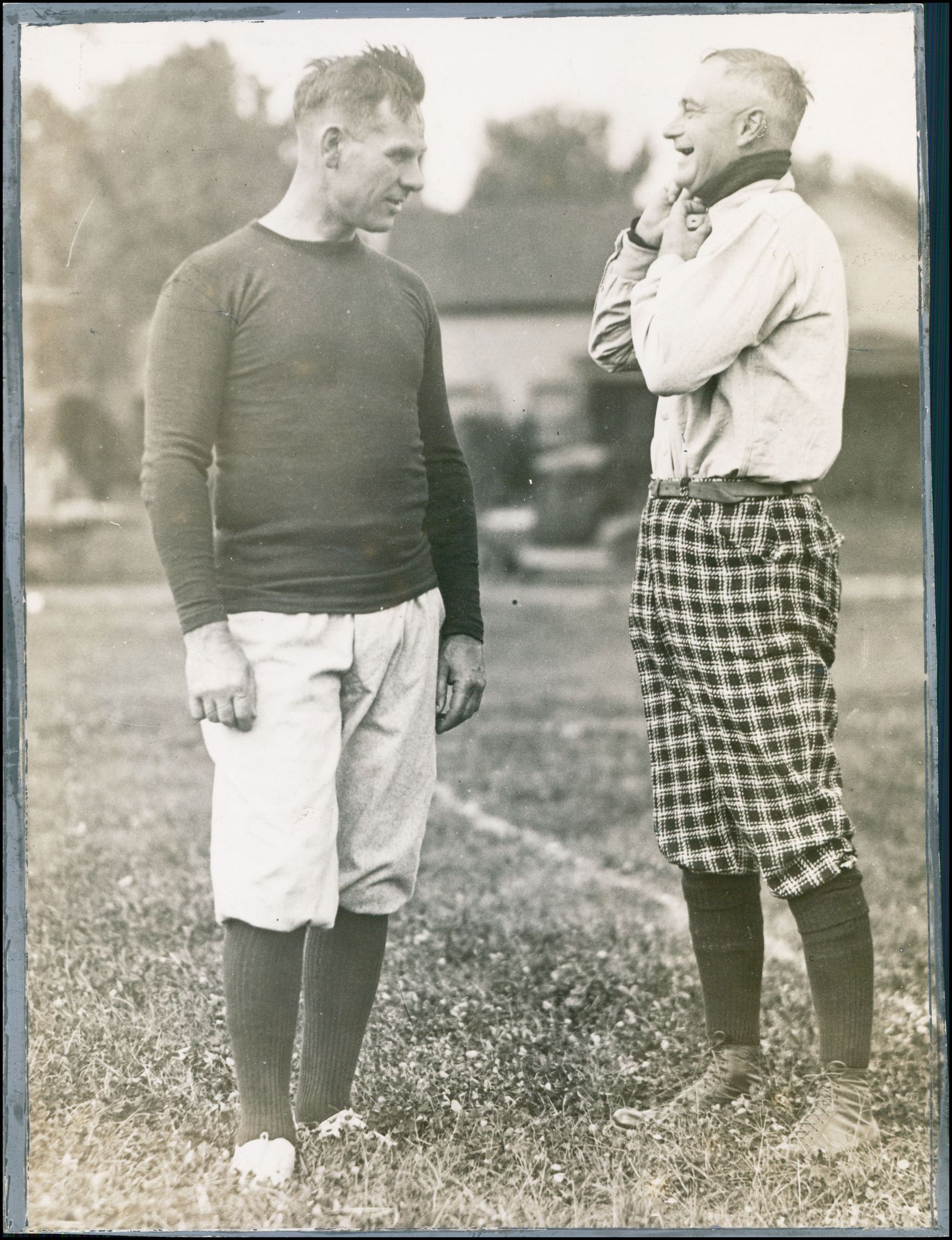 Spaulding and Elliott Have A Laugh