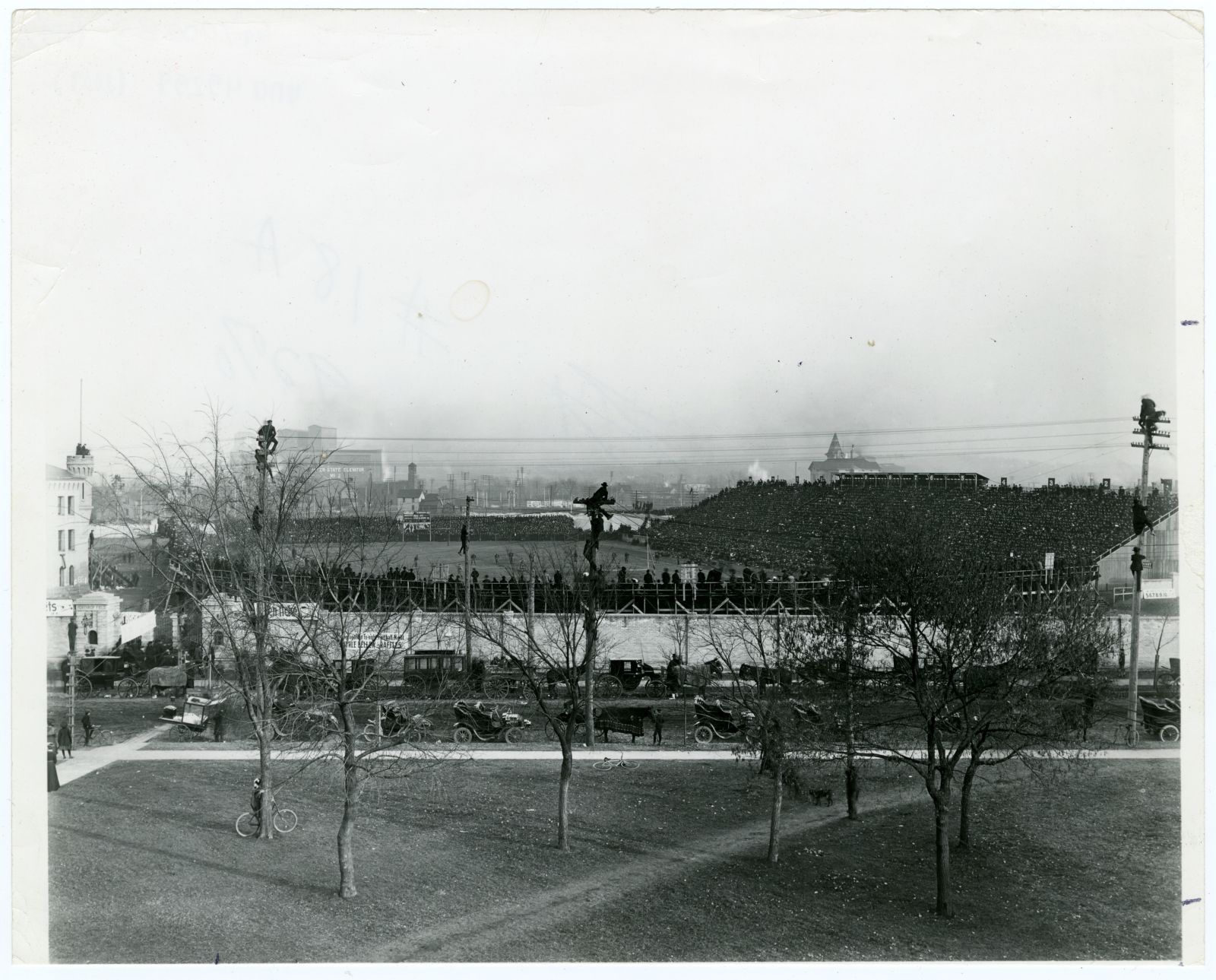 Football Game, Wisconsin versus Minnesota, at Northrop Field