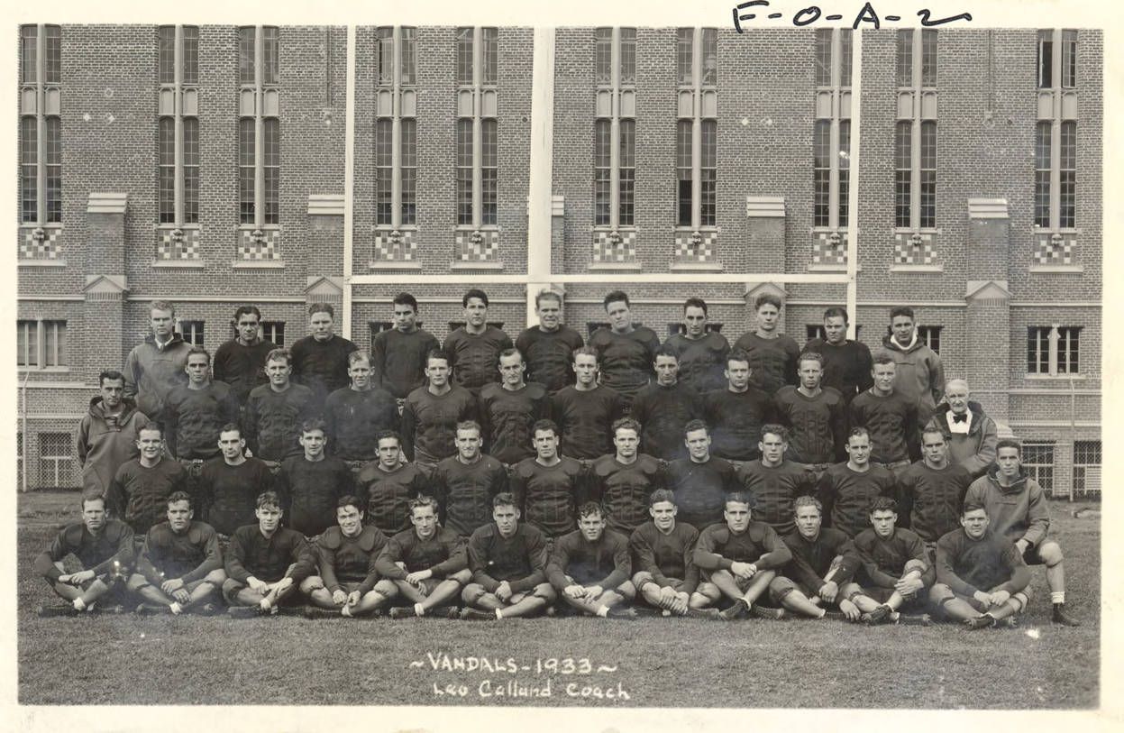 1933 Idaho football team photo