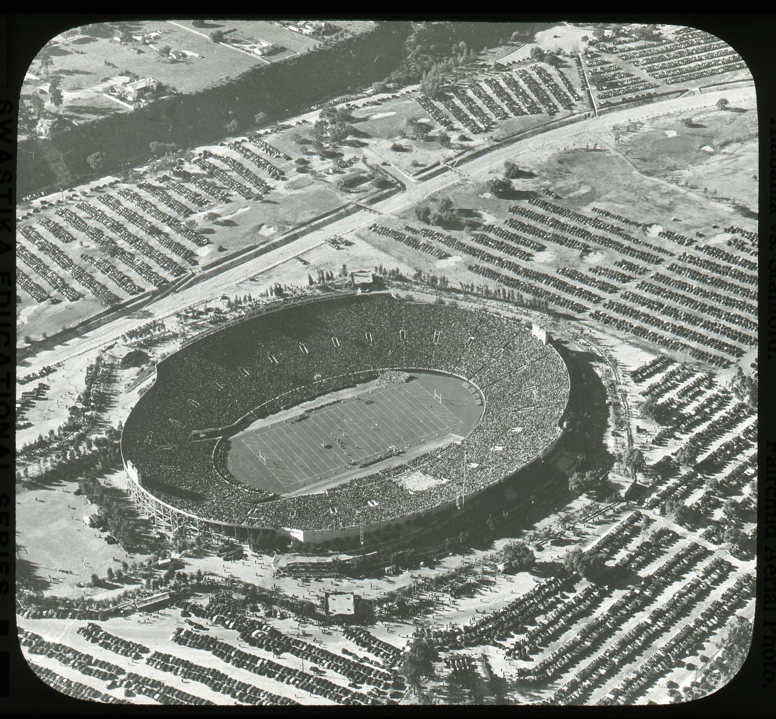 Pasadena, California Rose Bowl, January 1, 1935, Football Game, Alabama vs. Stanford