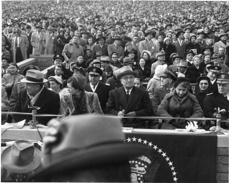 Truman at Army-Navy Football Game