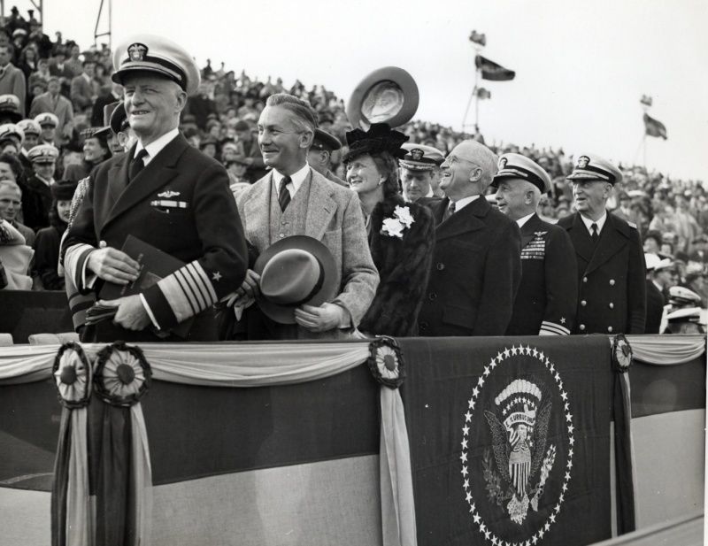 The Presidential box at the Navy-Penn State football game