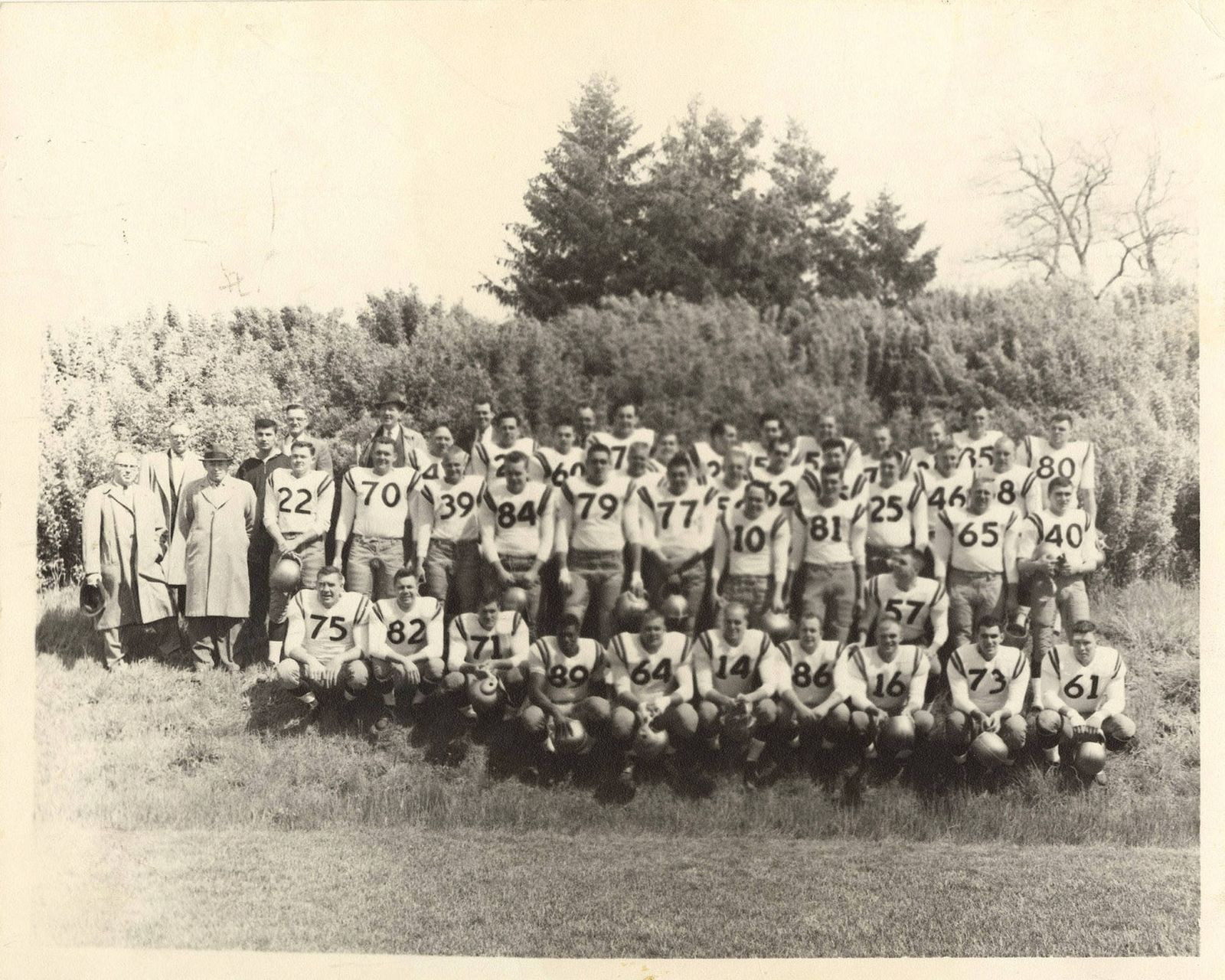 Vandal varsity football team
