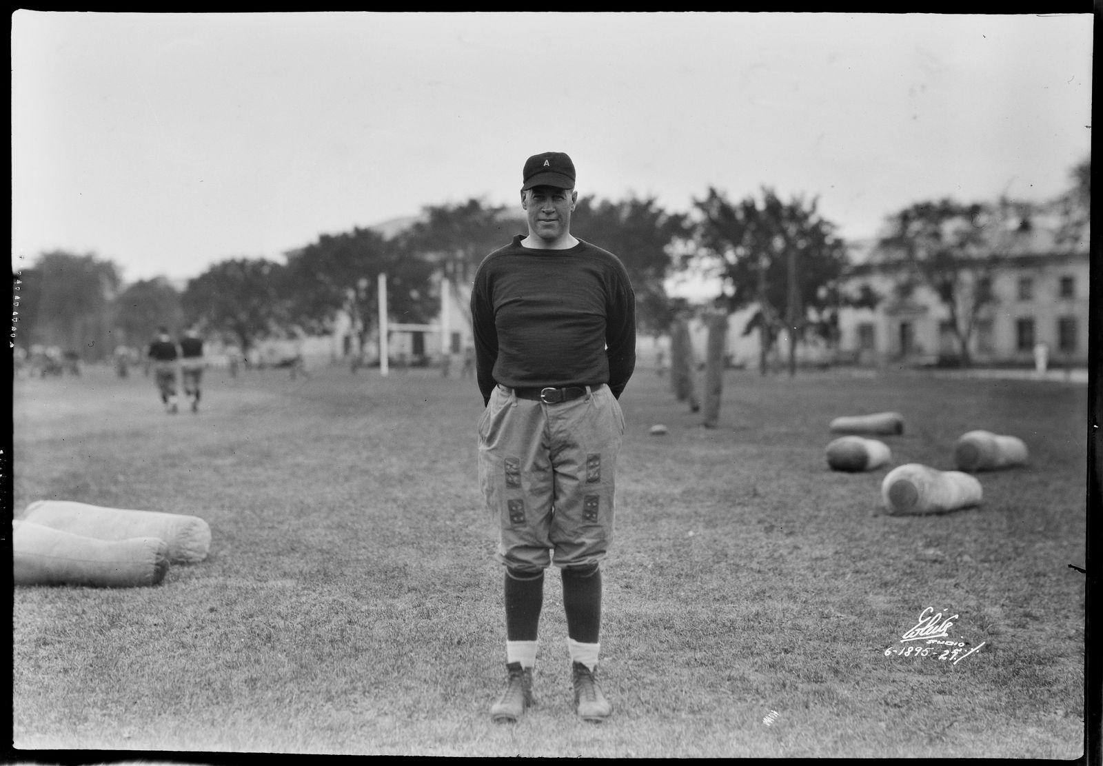 Photograph of Captain Lawrence "Biff" Jones, Army Football Coach