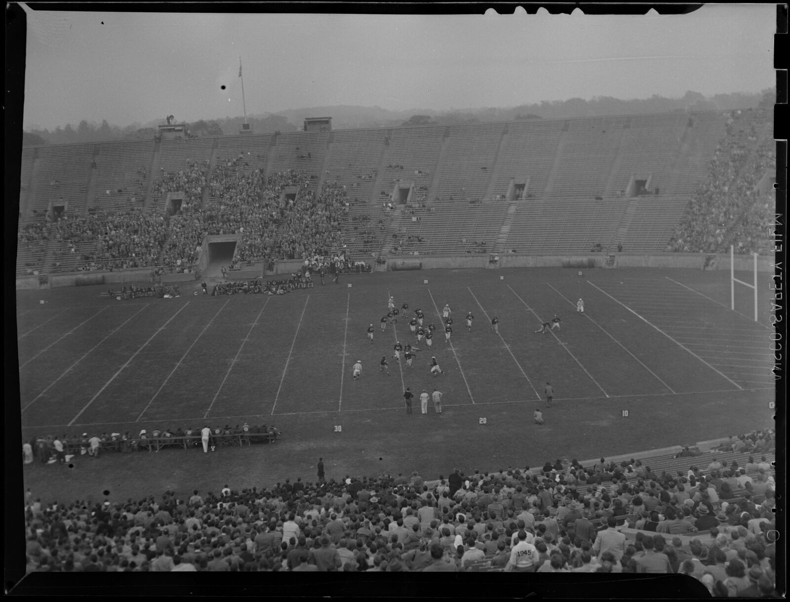 Football game, Yale vs. Springfield