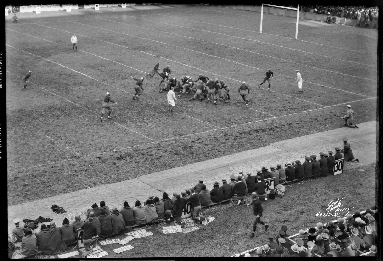Photograph of Army-Navy Football Game, Polo Grounds, New York