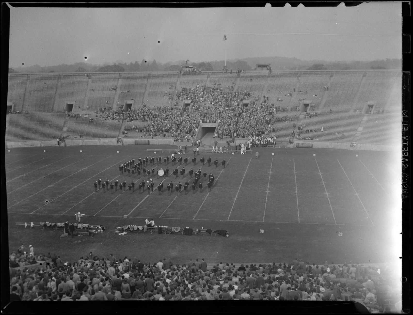 Springfield "S" performed during football game