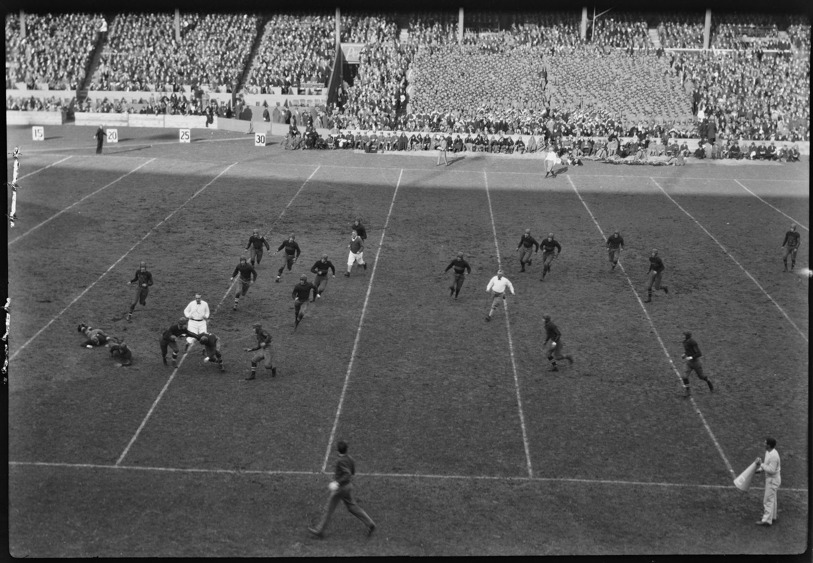 Photograph of Football Game, Army vs. Columbia, Polo Grounds, New York