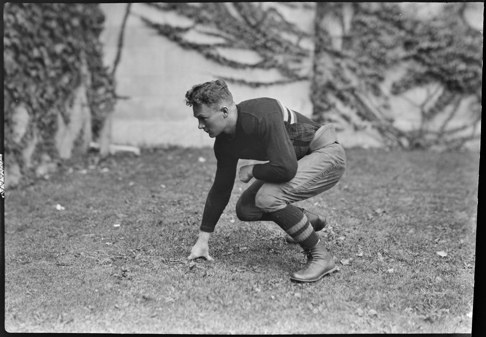 Photograph of C.K. Cagle - Back, Army Football Squad 1927