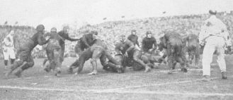 A play from the 1922 Rose Bowl