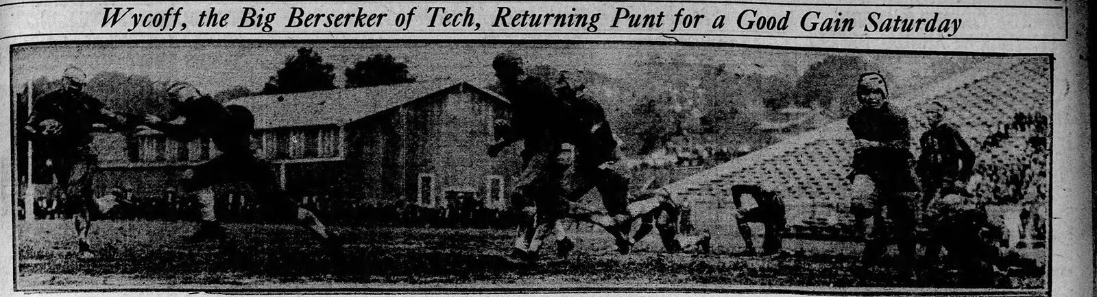 Florida at Georgia Tech, 1925