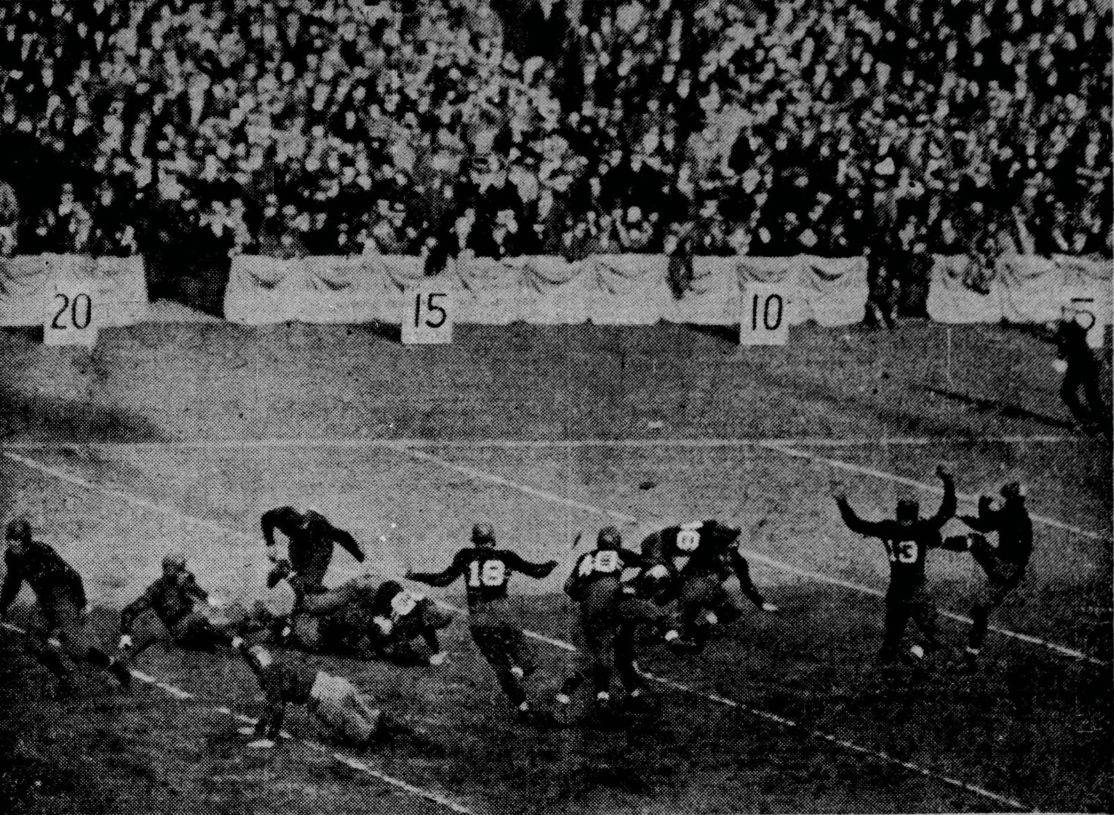 1925 Army–Navy Game at Polo Grounds in NYC.