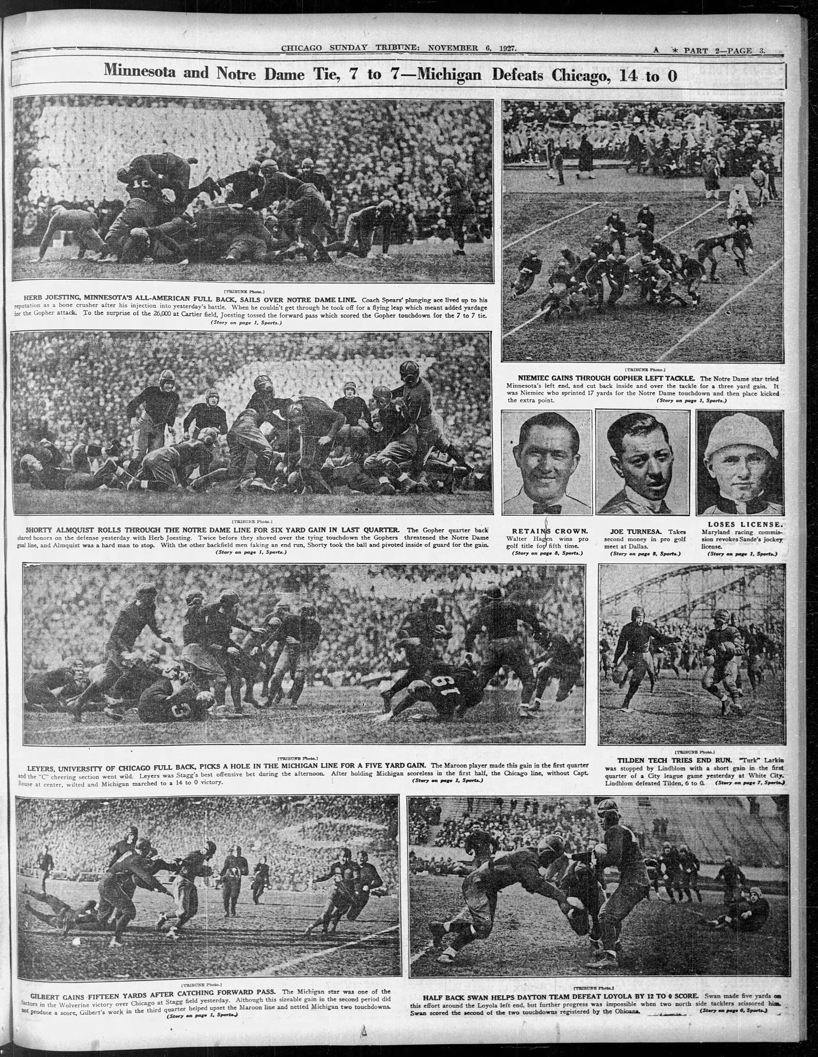 Chicago Tribune Sun Nov 6 1927