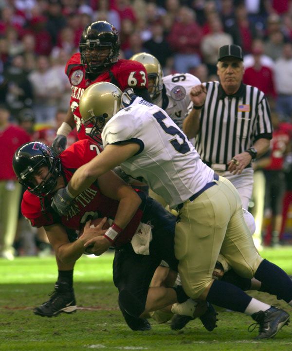 Navy vs. Texas Tech, 2003