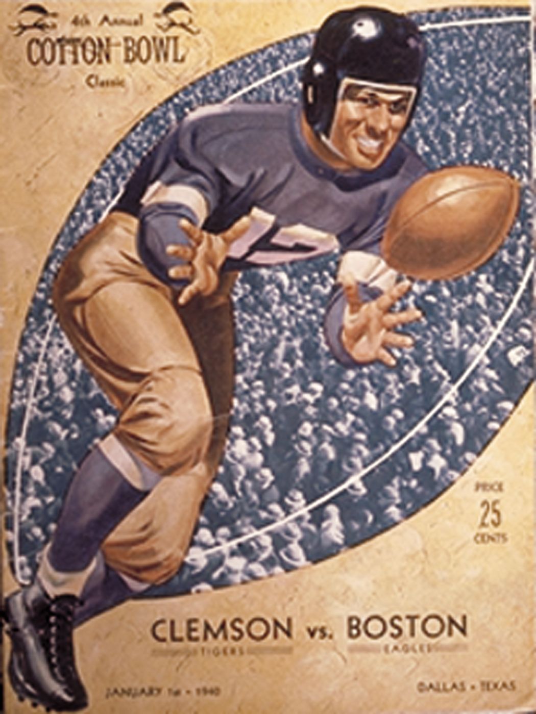 The Matchday programme available at the Cotton Bowl Classic