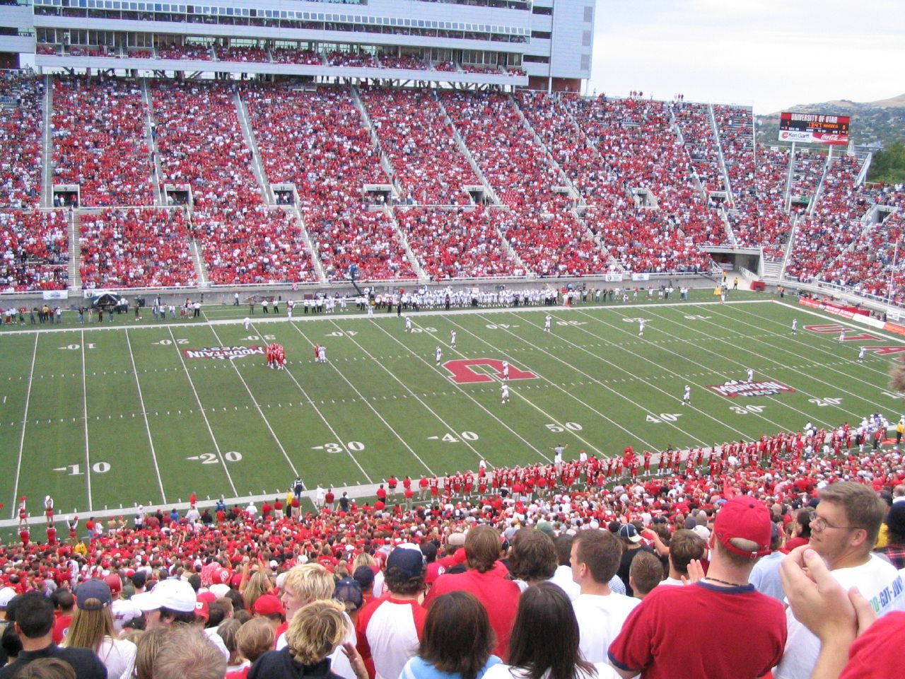 Texas A&M vs. Utah, 2004