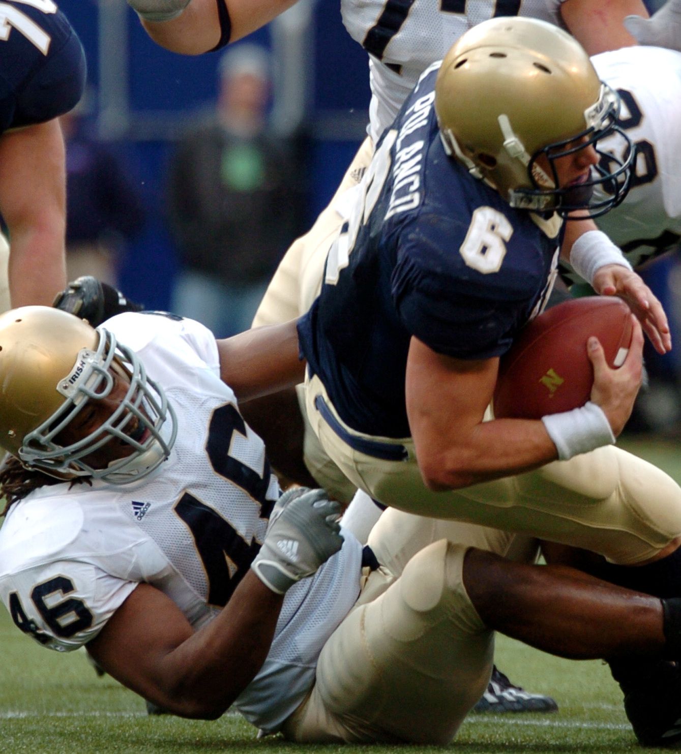 Notre Dame vs. Navy, 2004