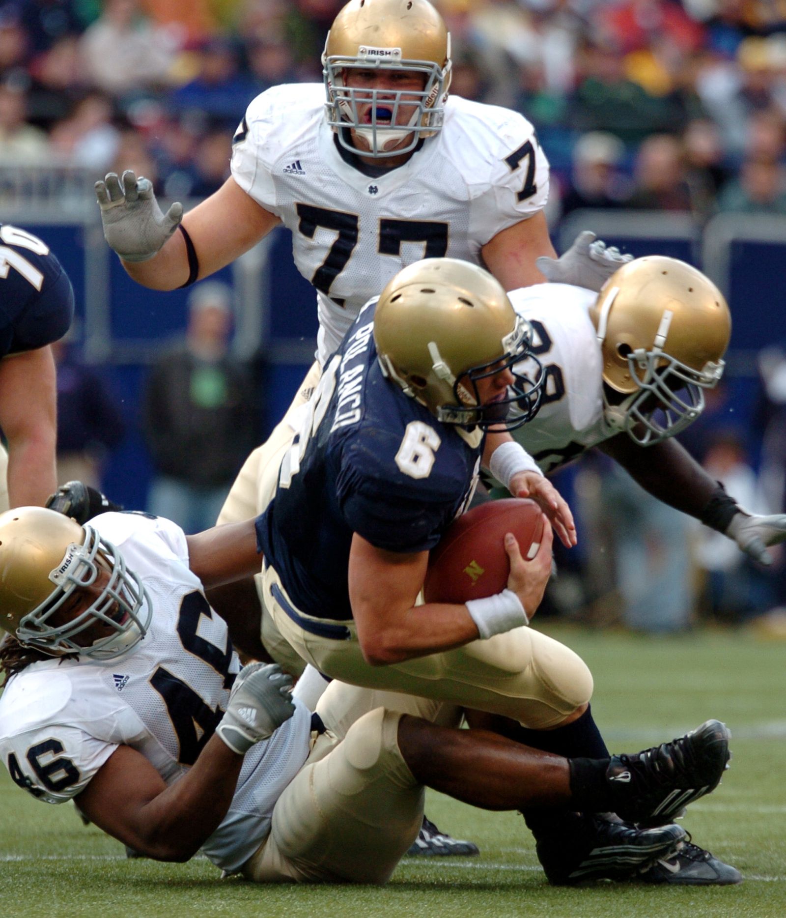 Notre Dame vs. Navy, 2004