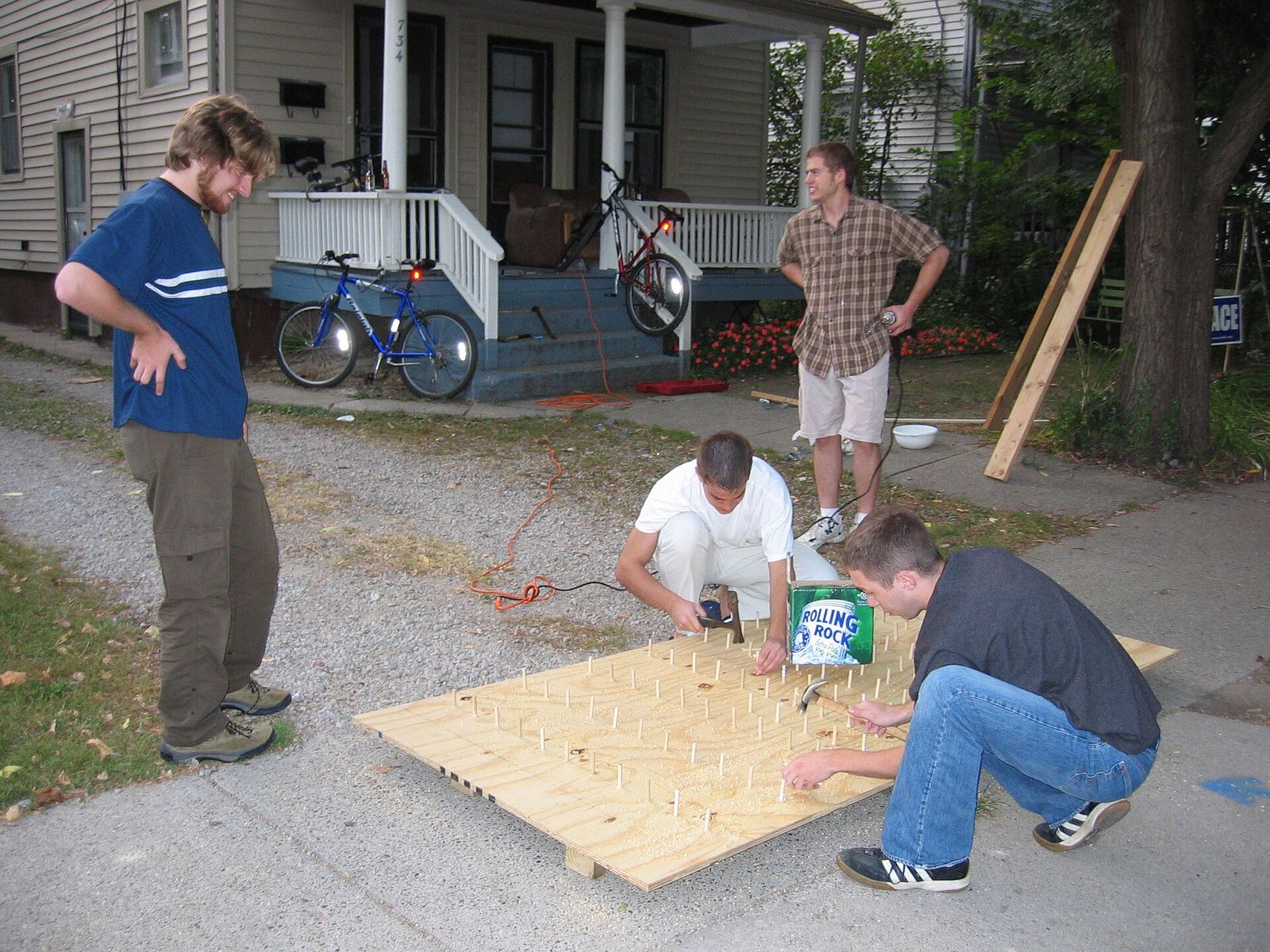 drink-o being built