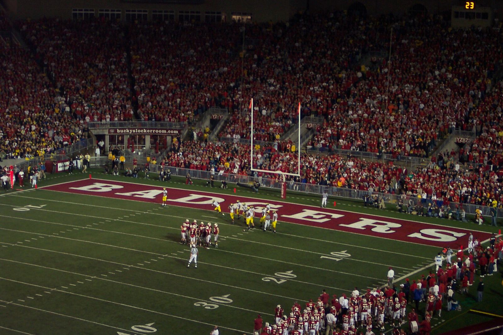 Michigan at Wisconsin, 2005