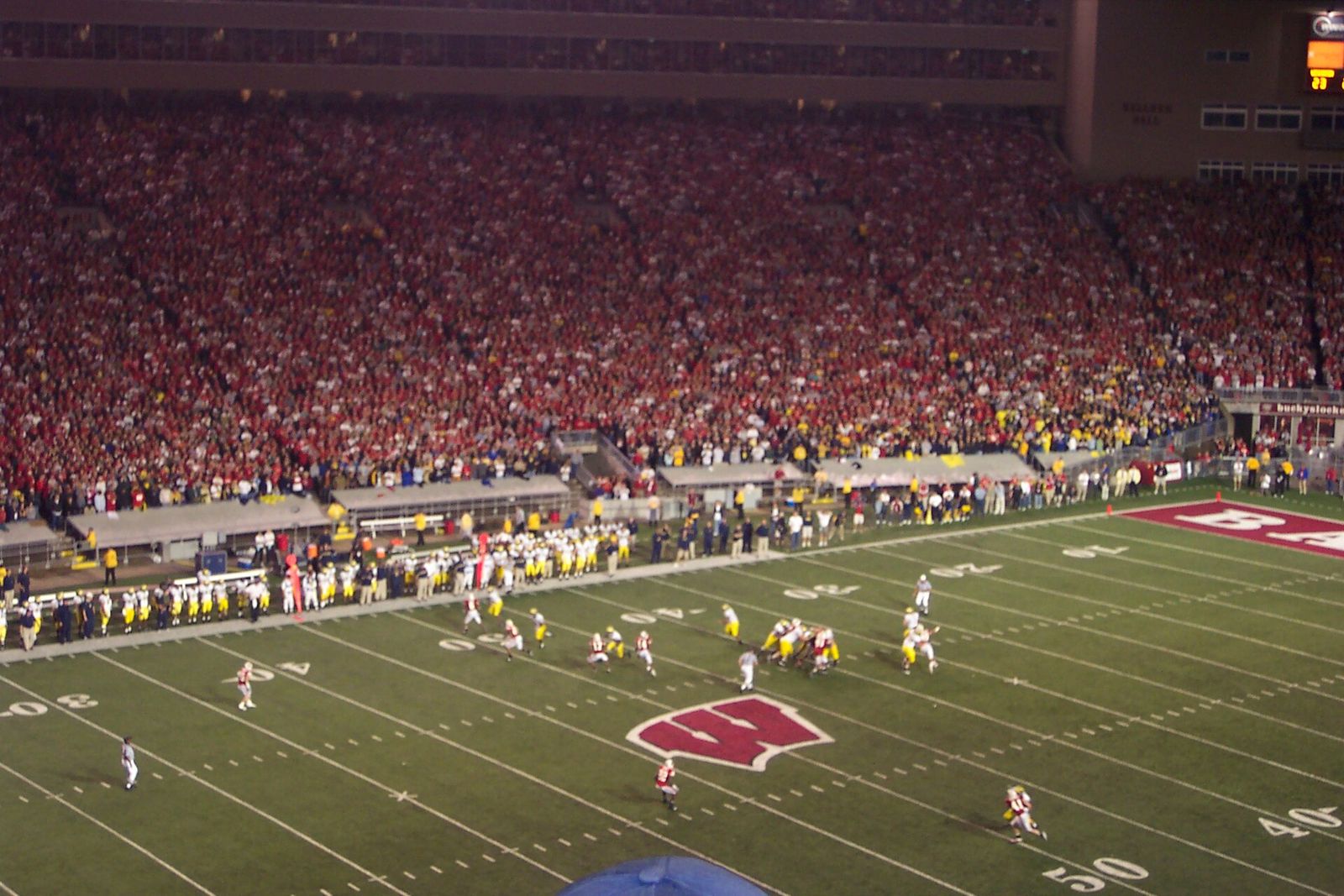Michigan at Wisconsin, 2005