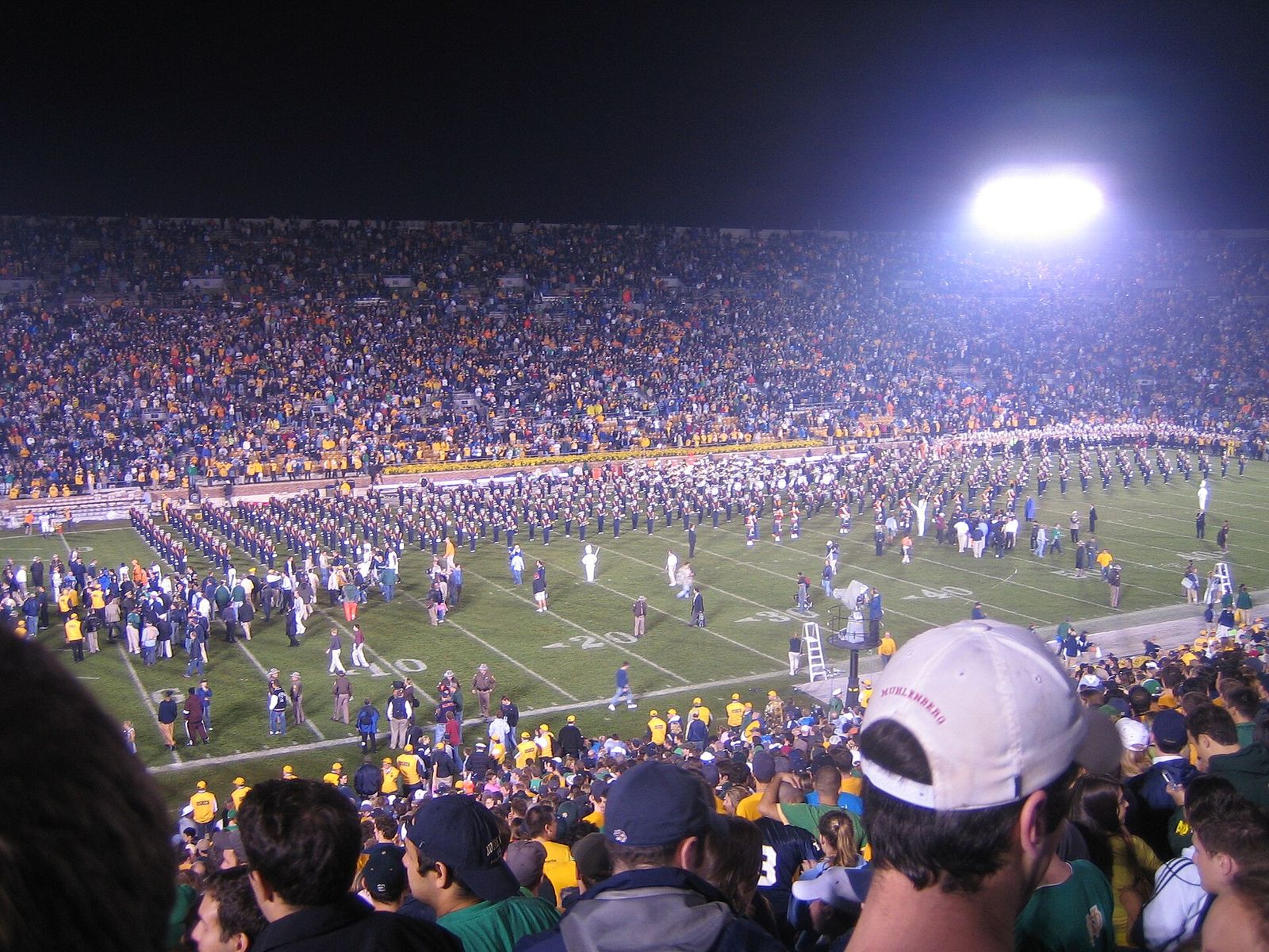 After the victory.