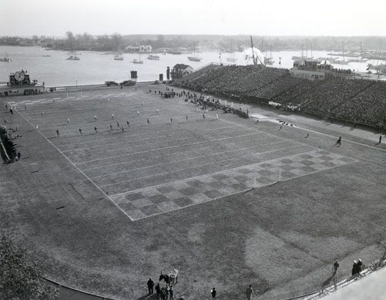 Army-Navy game at Thompson Stadium in 1942