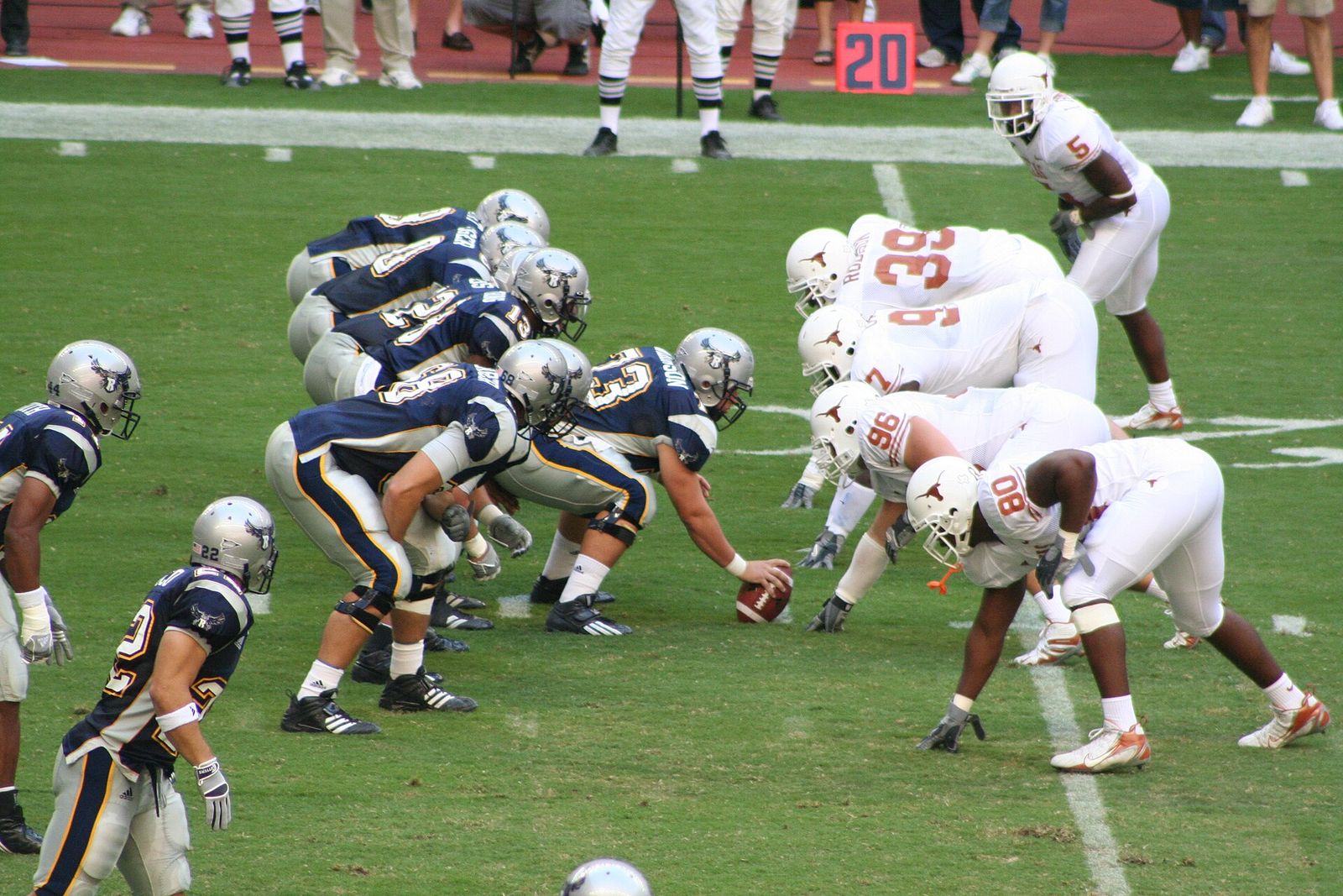 College football game - The University of Texas Longhorns vs the Rice University Owls, 16 September 2006.