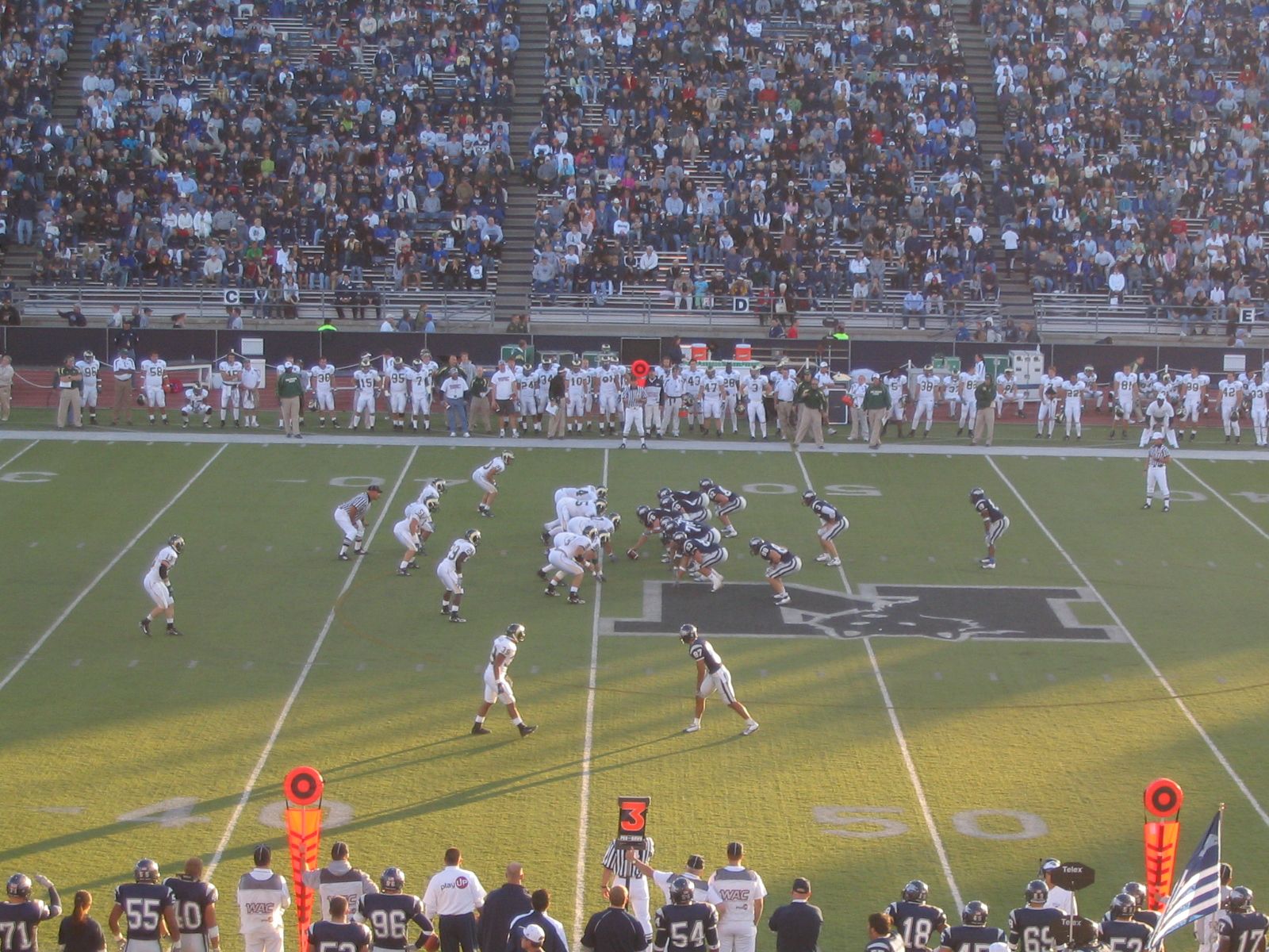 University of Nevada 28, Colorado State University 10. 1st Quarter
