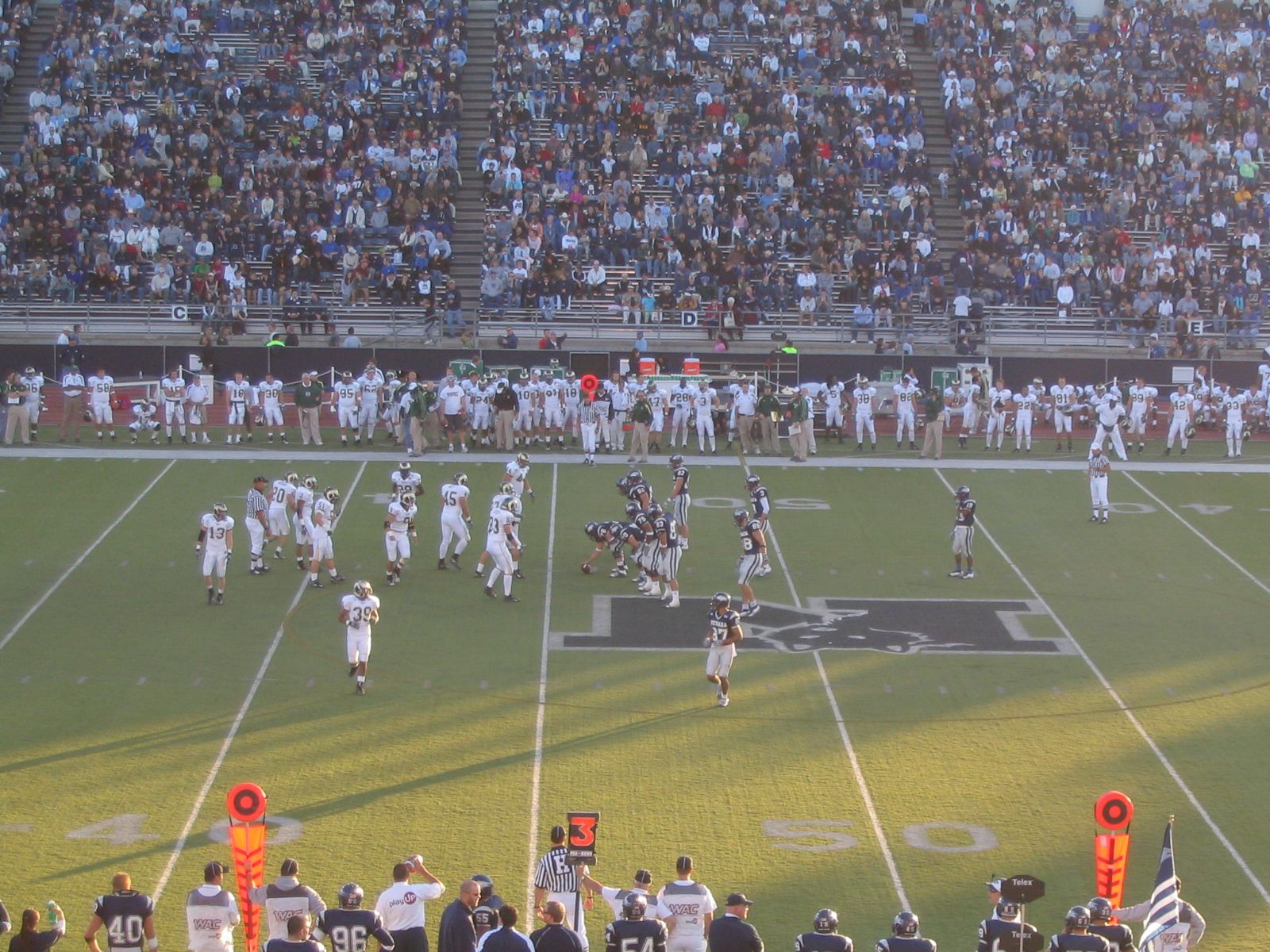 University of Nevada 28, Colorado State University 10. 1st Quarter