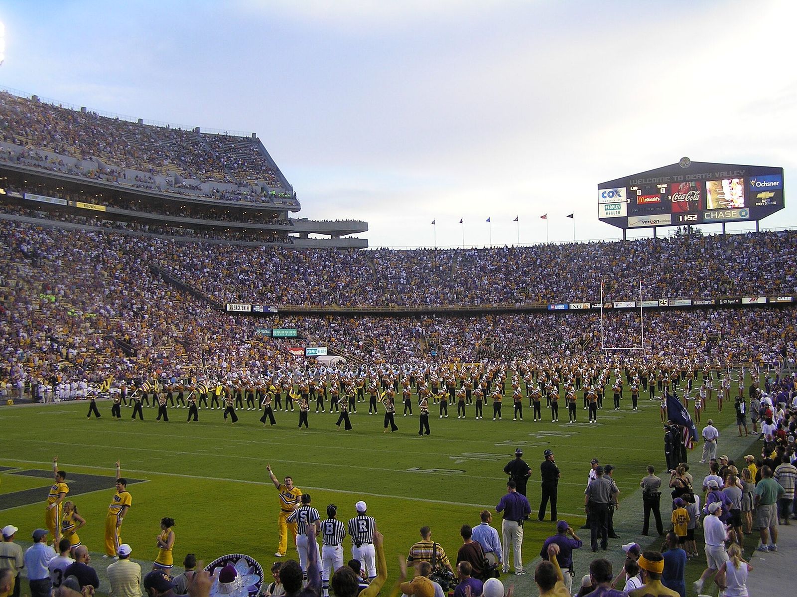 Tulane Green Wave vs. LSU Tigers, Tiger Stadium (LSU), September 23, 2006