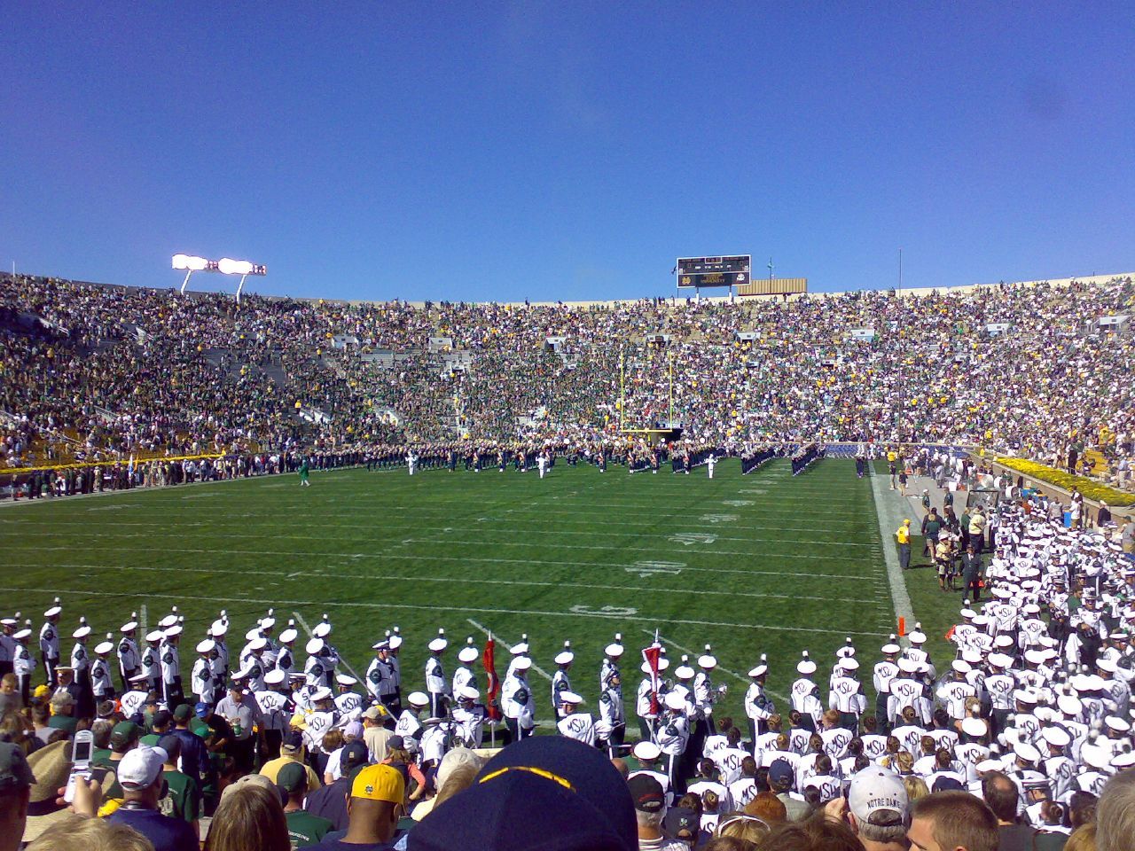 Notre Dame team