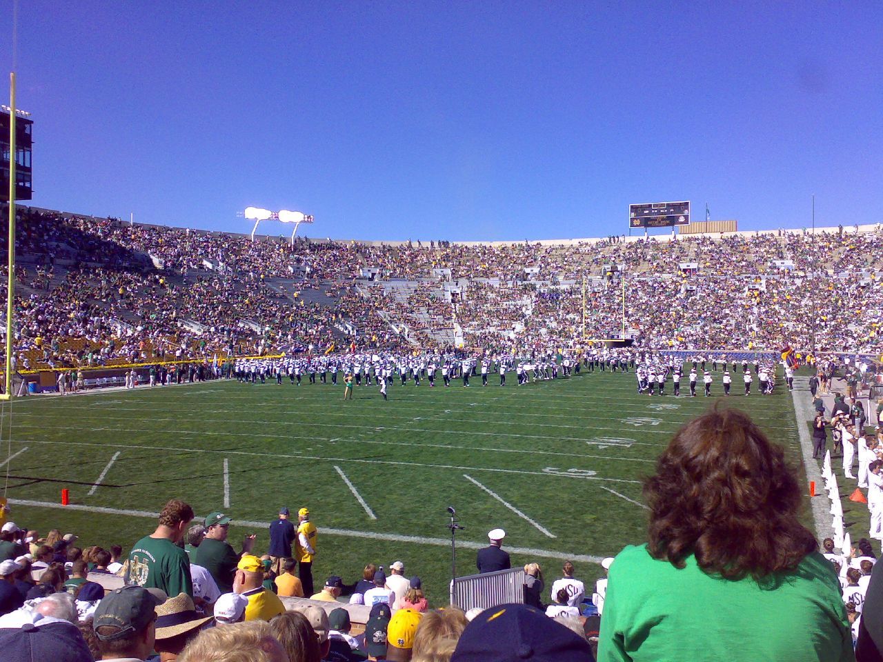 Notre Dame team