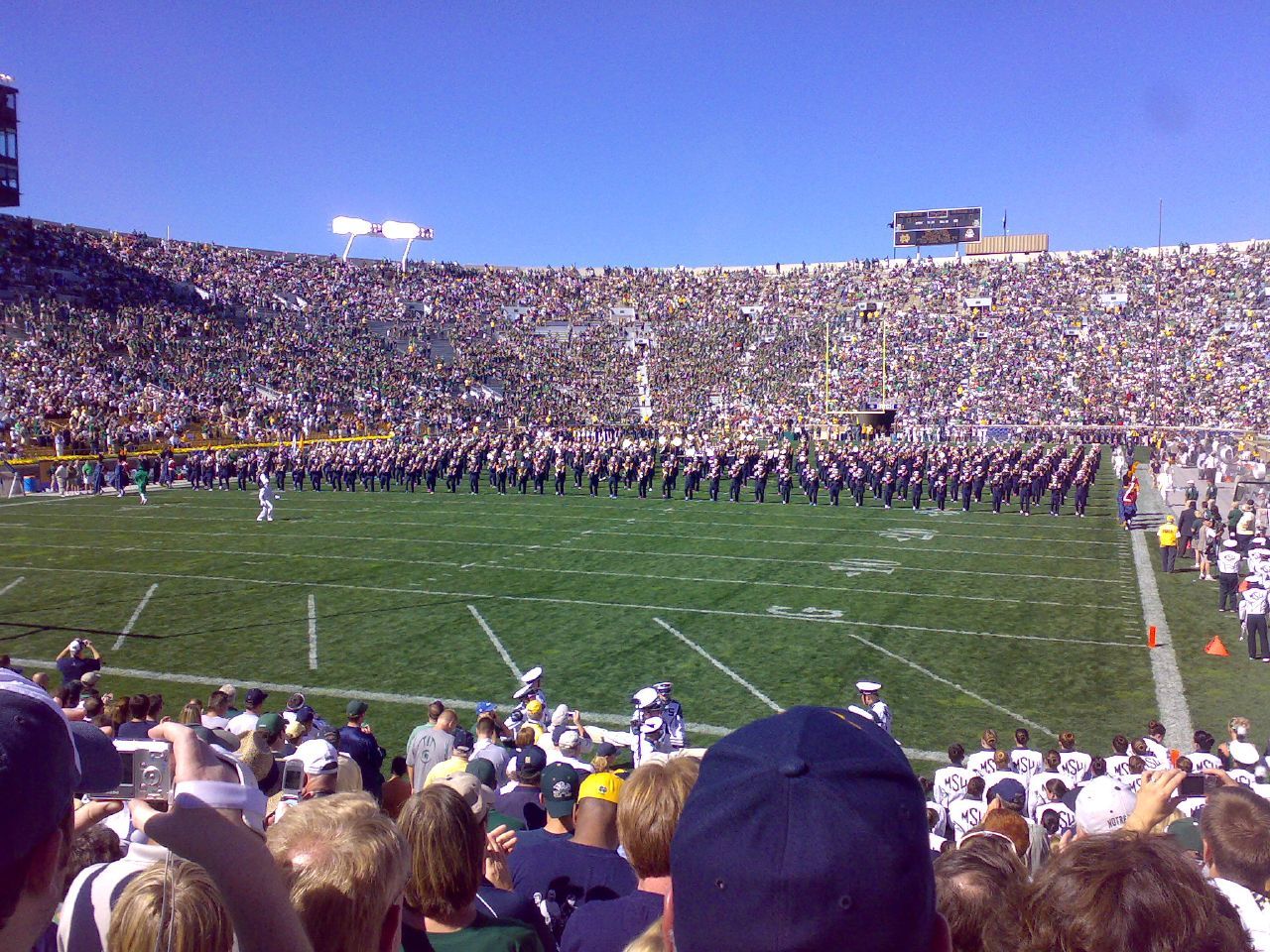 Notre Dame team