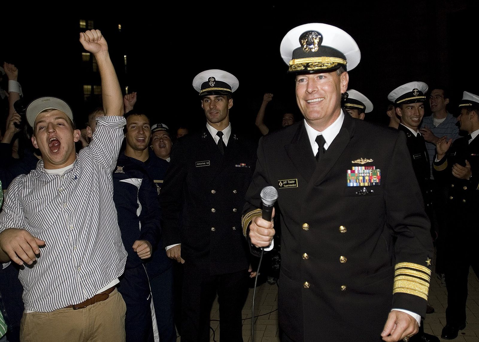 Navy at Notre Dame, 2007